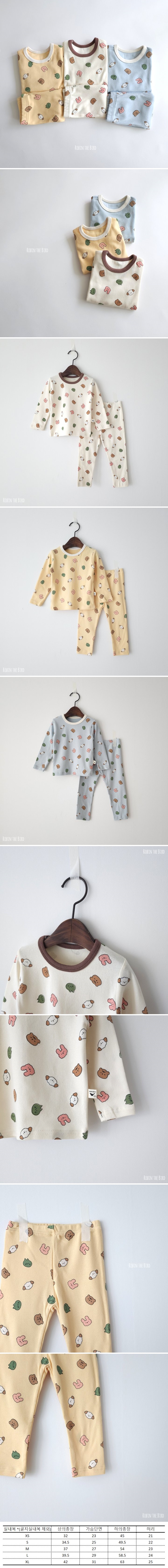 Saerobin - Korean Children Fashion - #stylishchildhood - Animal Friends Easywear