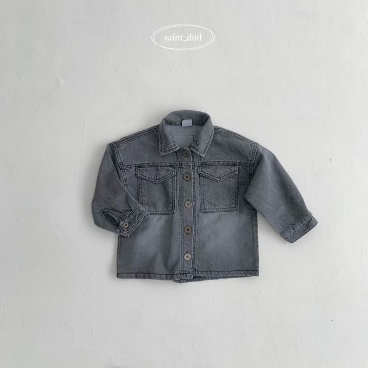 Saint Doll - Korean Children Fashion - #Kfashion4kids - Sailor Denim Jacket - 7