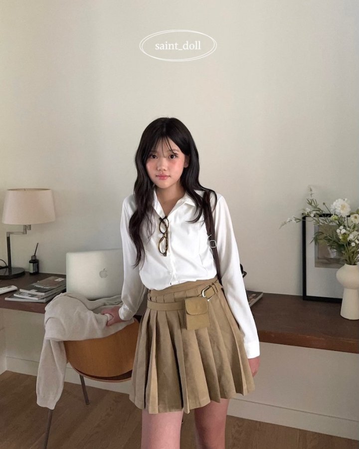 Saint Doll - Korean Children Fashion - #Kfashion4kids - Slim Line Shirt - 8