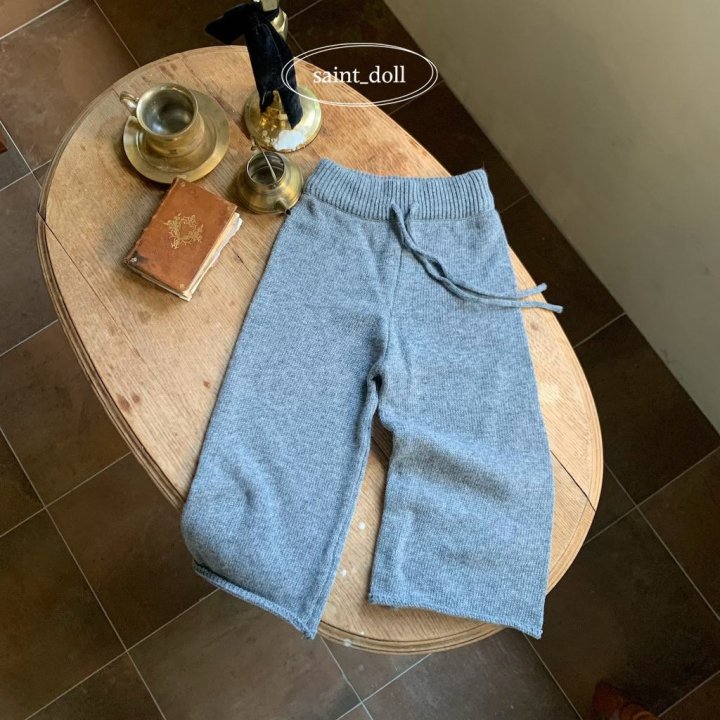 Saint Doll - Korean Children Fashion - #kidzfashiontrend - Knit Pants (Junior) - 4