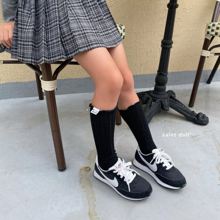 Saint Doll - Korean Children Fashion - #kidzfashiontrend - Lawrence Knee Socks - 4