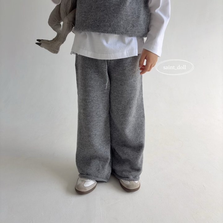 Saint Doll - Korean Children Fashion - #Kfashion4kids - Hooded Knit Vest - 12