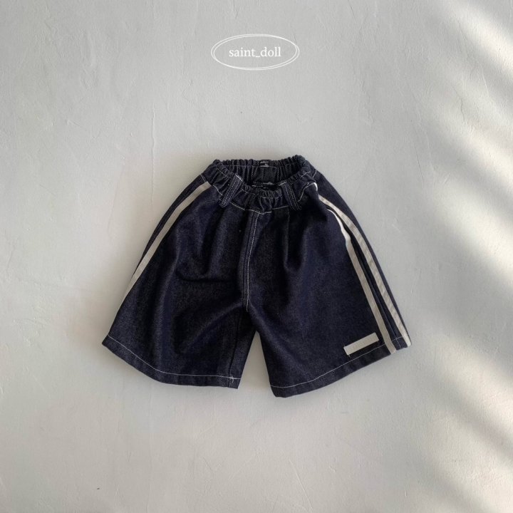 Saint Doll - Korean Children Fashion - #Kfashion4kids - Track Bermuda Pants