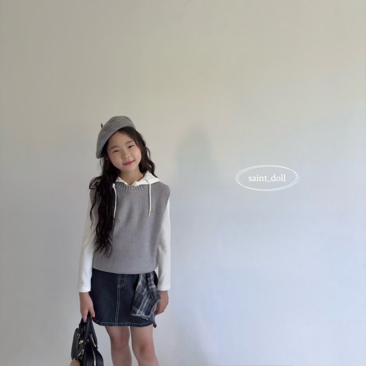 Saint Doll - Korean Children Fashion - #Kfashion4kids - Amber Knit Vest - 10
