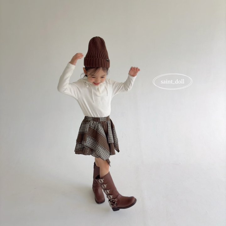 Saint Doll - Korean Children Fashion - #childofig - Mix Uneven Skirt (Kids) - 9