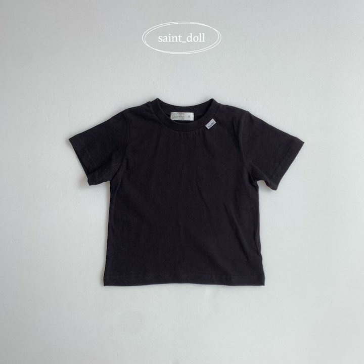 Saint Doll - Korean Children Fashion - #stylishchildhood - Basic Short Sleeve Tee - 4