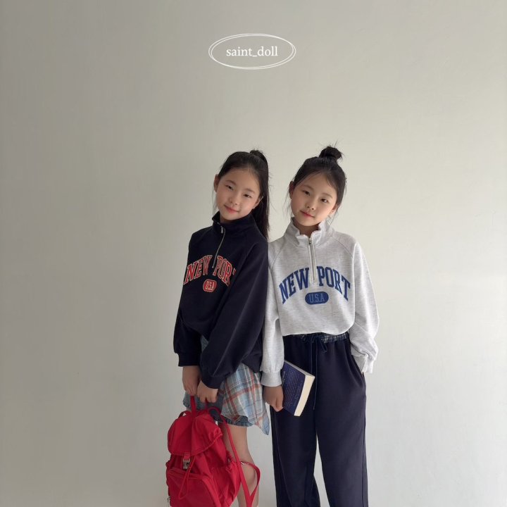 Saint Doll - Korean Children Fashion - #childofig - Newport Half-Zip Top - 7