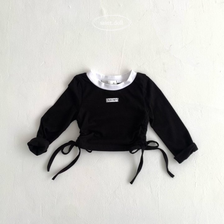 Saint Doll - Korean Children Fashion - #childofig - Label String Tee - 5