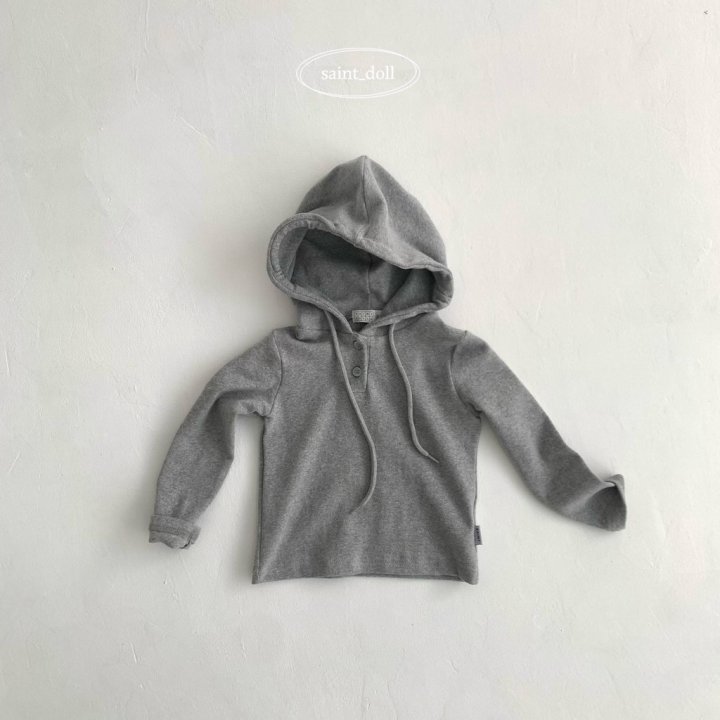 Saint Doll - Korean Children Fashion - #prettylittlegirls - Snap Hoodie - 4