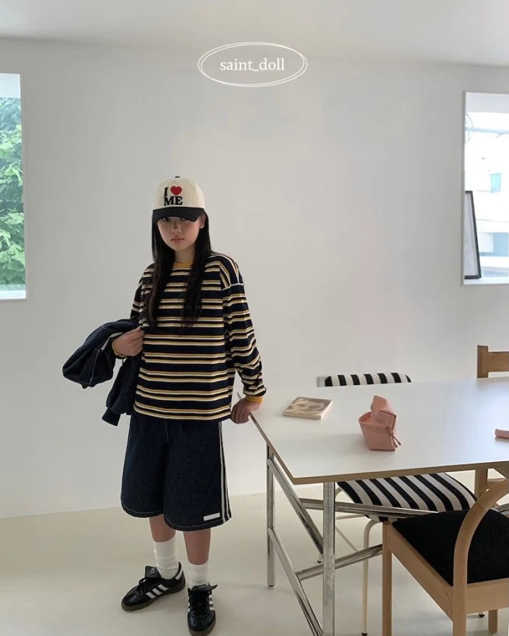 Saint Doll - Korean Children Fashion - #childofig - Jerry Stripe Tee - 10