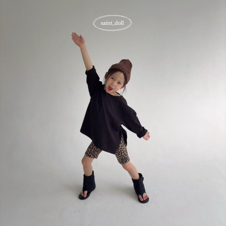 Saint Doll - Korean Children Fashion - #childofig - Side Slit Long Sleeve Tee - 11