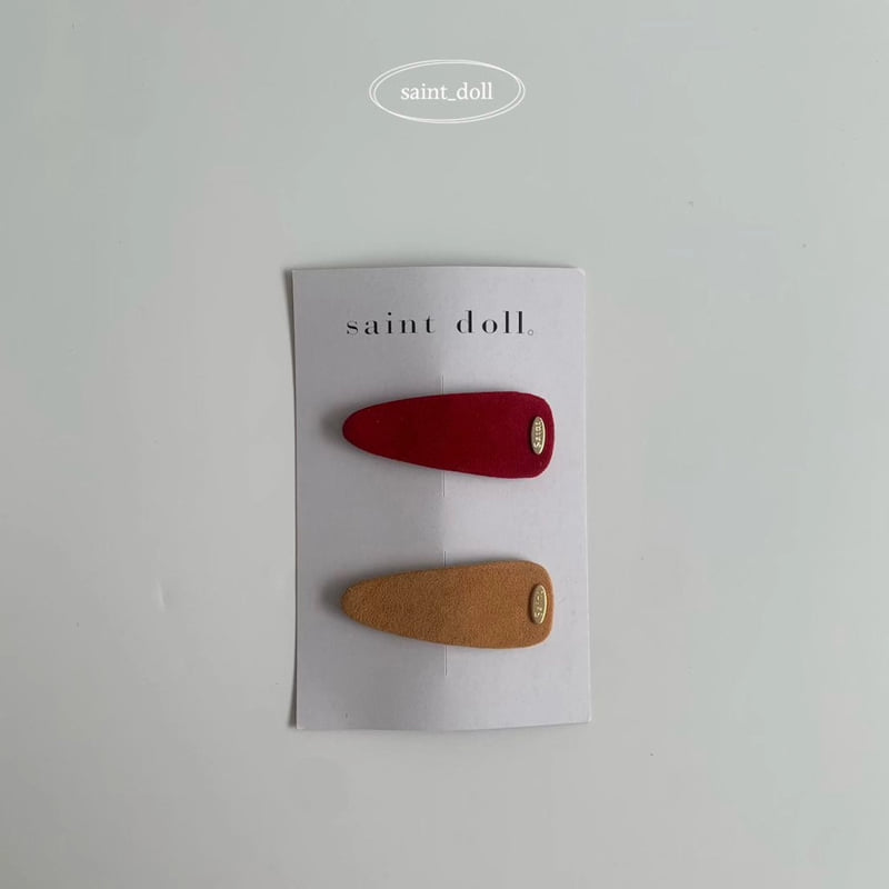 Saint Doll - Korean Children Fashion - #childofig - Triangle Snap Pin Set - 4