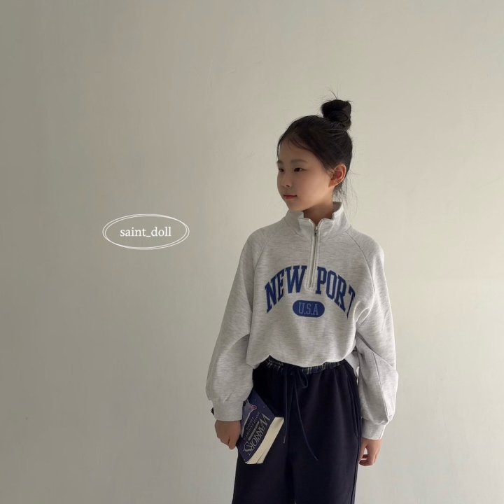 Saint Doll - Korean Children Fashion - #childrensboutique - Newport Half-Zip Top - 8