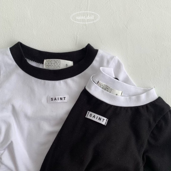 Saint Doll - Korean Children Fashion - #childrensboutique - Label String Tee - 6