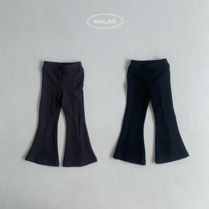 Saint Doll - Korean Children Fashion - #childrensboutique - Cutline Bootcut Pants