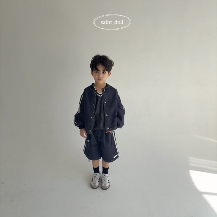 Saint Doll - Korean Children Fashion - #childrensboutique - Track Bermuda Pants - 10