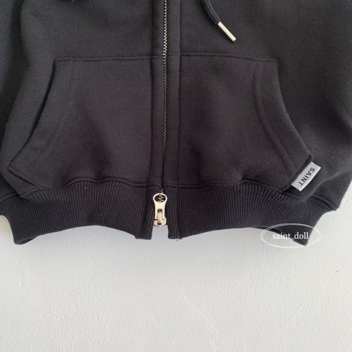 Saint Doll - Korean Children Fashion - #childrensboutique - Short Hood Zip-Up - 7
