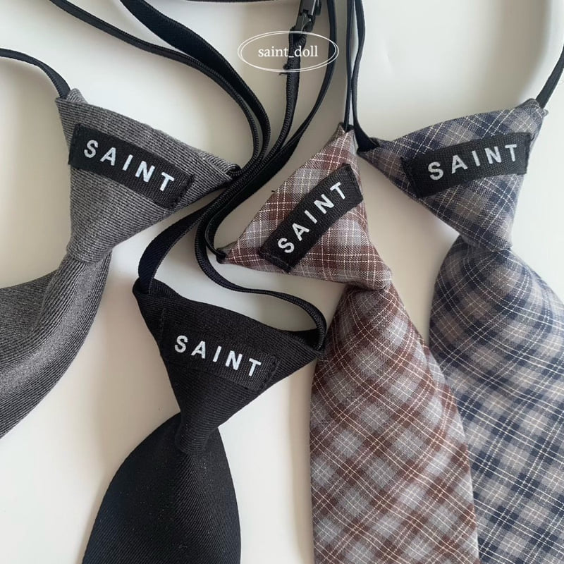 Saint Doll - Korean Children Fashion - #childofig - Label Necktie - 4