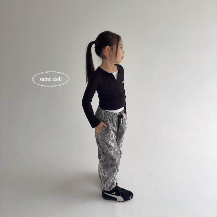Saint Doll - Korean Children Fashion - #childrensboutique - Double Zip-Up Tee - 12