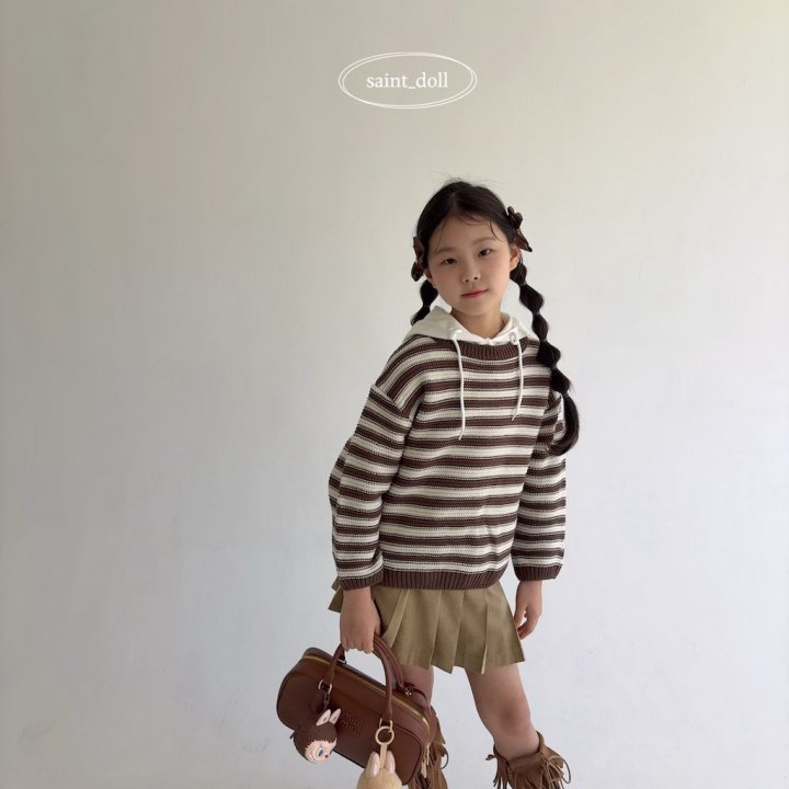 Saint Doll - Korean Children Fashion - #childrensboutique - Striped Knit - 11