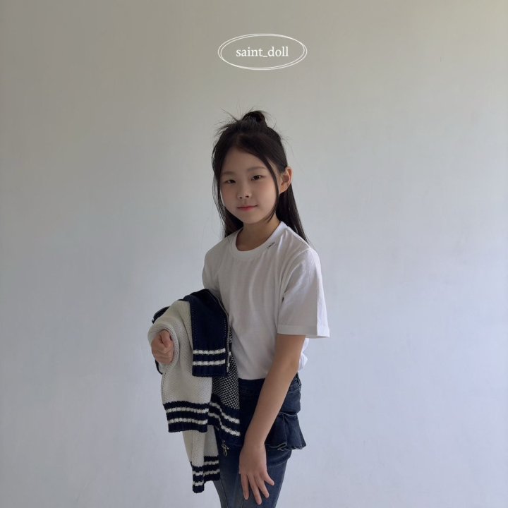 Saint Doll - Korean Children Fashion - #designkidswear - Basic Short Sleeve Tee - 6