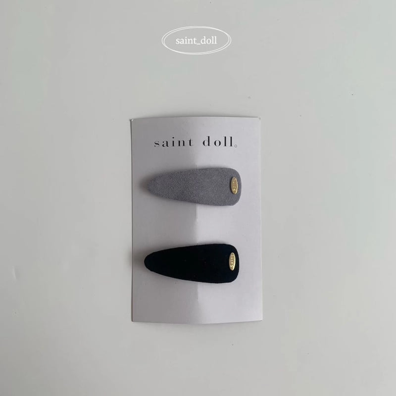 Saint Doll - Korean Children Fashion - #designkidswear - Triangle Snap Pin Set - 5
