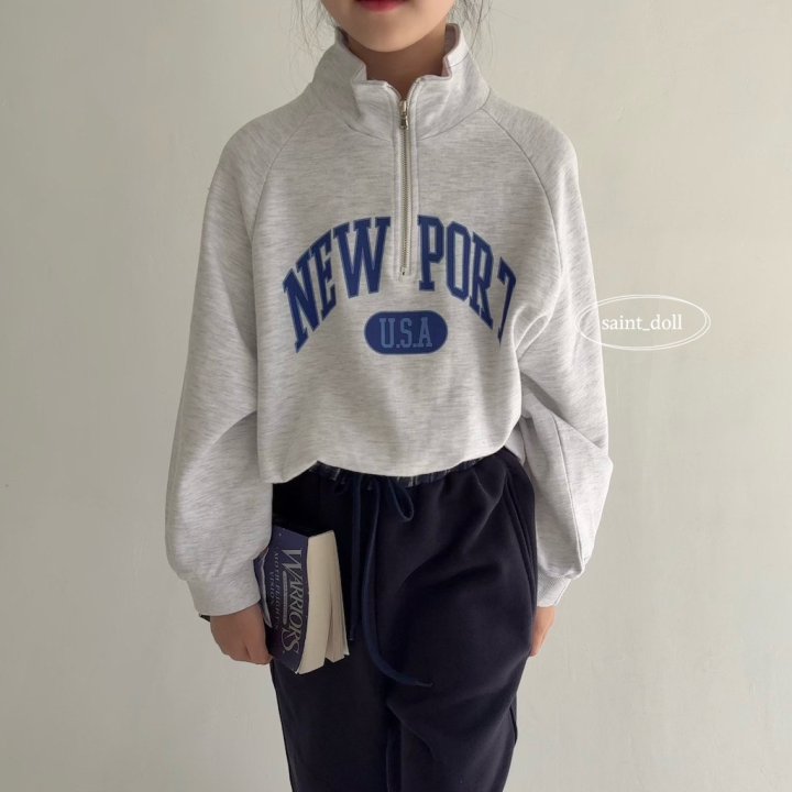 Saint Doll - Korean Children Fashion - #designkidswear - Newport Half-Zip Top - 9