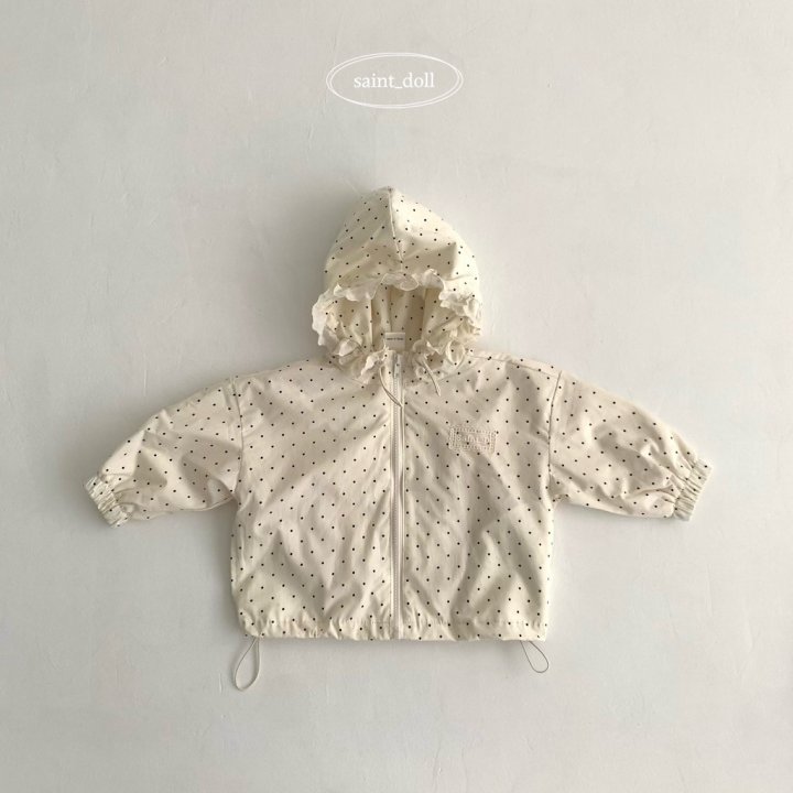 Saint Doll - Korean Children Fashion - #designkidswear - Frill Hood Jumper (Kids) - 3