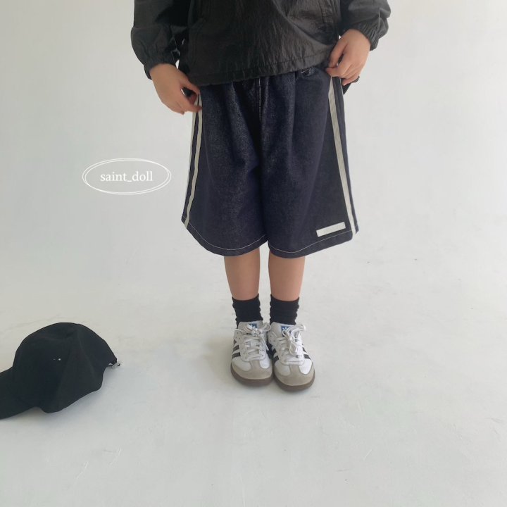 Saint Doll - Korean Children Fashion - #designkidswear - Track Bermuda Pants - 11