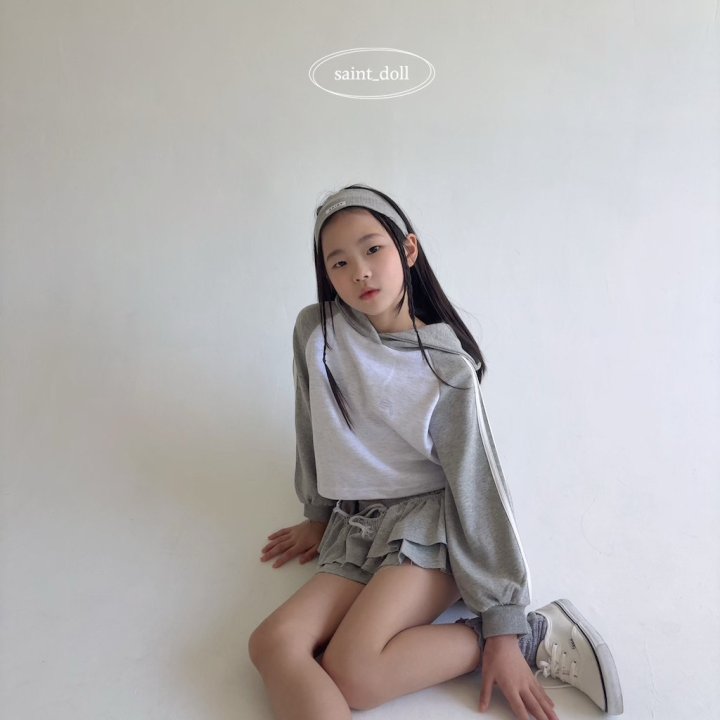 Saint Doll - Korean Children Fashion - #designkidswear - Raglan Hood Sweatshirt - 6