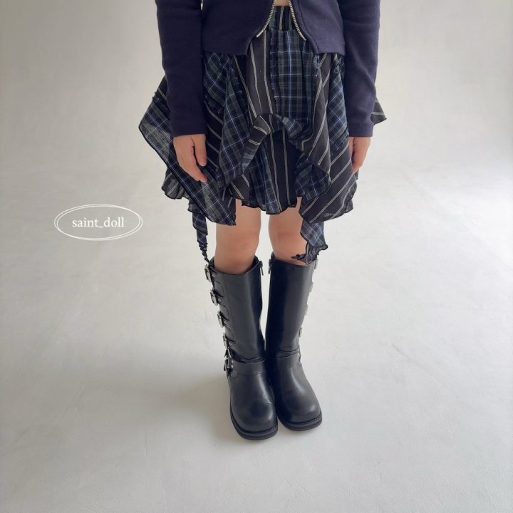 Saint Doll - Korean Children Fashion - #discoveringself - Mix Uneven Skirt (Kids) - 12