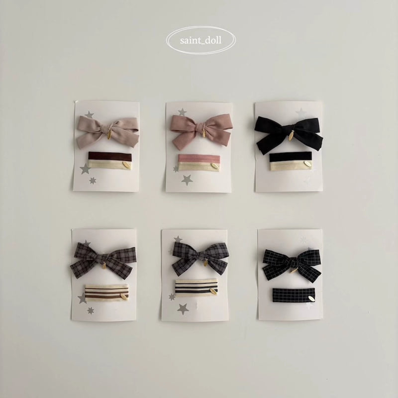 Saint Doll - Korean Children Fashion - #discoveringself - Two-Piece Pin Set