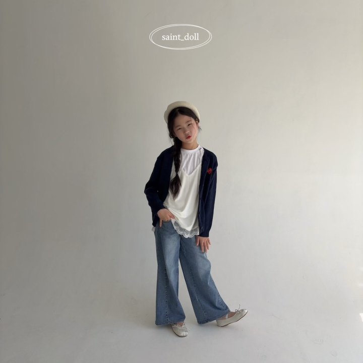 Saint Doll - Korean Children Fashion - #discoveringself - Heart Cardigan - 6