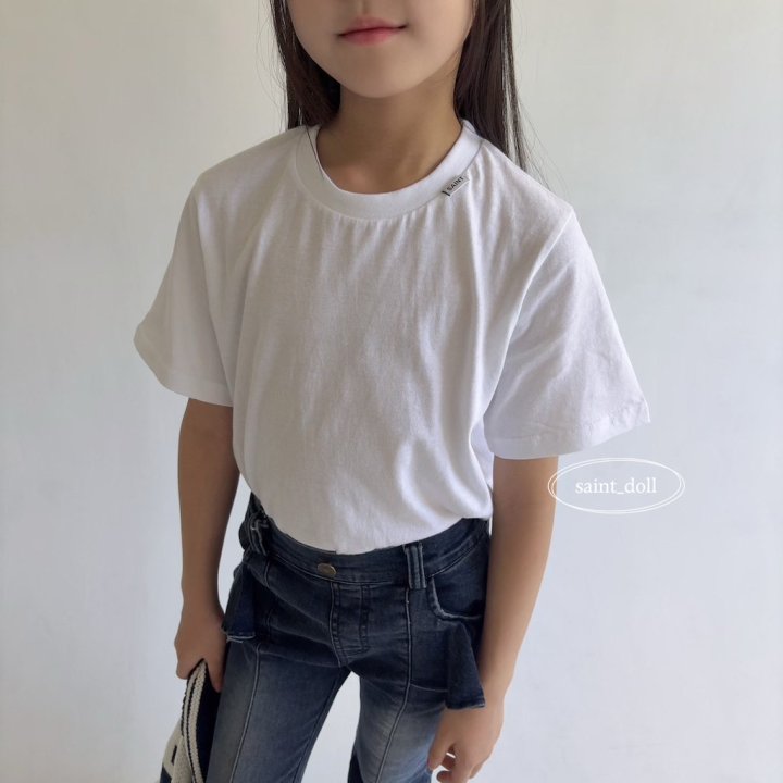 Saint Doll - Korean Children Fashion - #fashionkids - Basic Short Sleeve Tee - 8