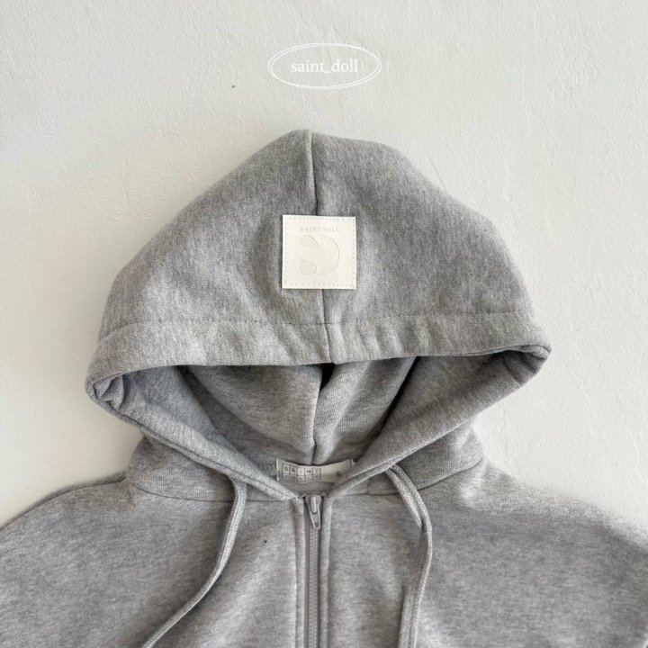 Saint Doll - Korean Children Fashion - #discoveringself - Kangaroo Hood Zip-Up - 4