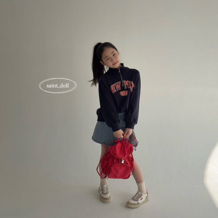 Saint Doll - Korean Children Fashion - #fashionkids - Newport Half-Zip Top - 11