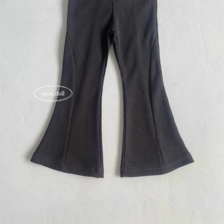 Saint Doll - Korean Children Fashion - #discoveringself - Cutline Bootcut Pants - 4