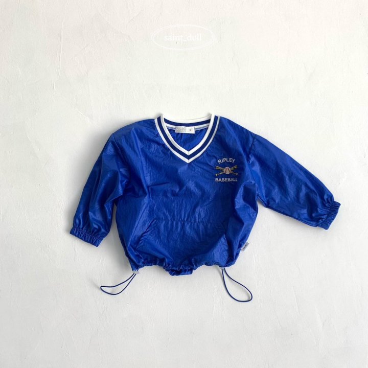 Saint Doll - Korean Children Fashion - #fashionkids - Baseball Embroidery Sweatshirt - 3