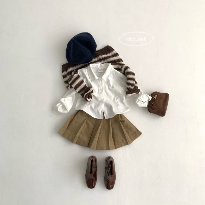 Saint Doll - Korean Children Fashion - #discoveringself - Pleated Skirt (Kids) - 4