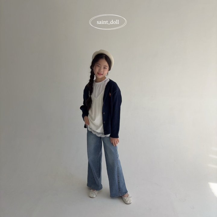 Saint Doll - Korean Children Fashion - #kidsshorts - Wide Bootcut Pants (Junior) - 9