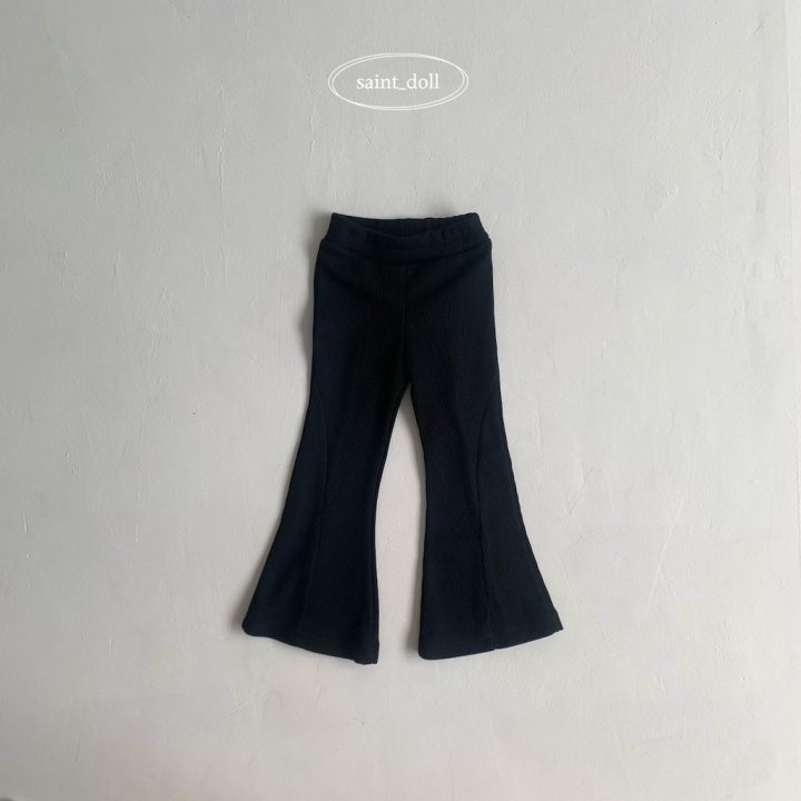 Saint Doll - Korean Children Fashion - #kidsshorts - Cutline Bootcut Pants - 5