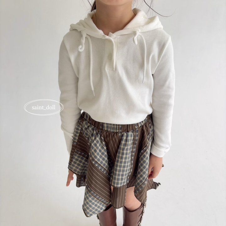 Saint Doll - Korean Children Fashion - #kidsshorts - Snap Hoodie - 10