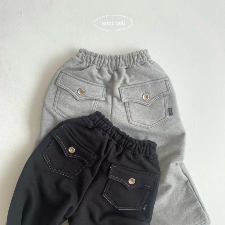 Saint Doll - Korean Children Fashion - #kidsshorts - True Pocket Cotton Pants - 7