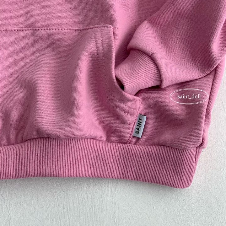 Saint Doll - Korean Children Fashion - #kidsshorts - Saint Hood Sweatshirt - 5