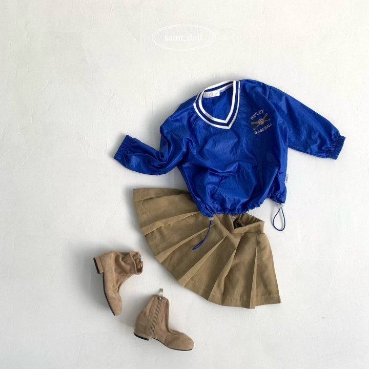 Saint Doll - Korean Children Fashion - #kidsshorts - Pleated Skirt (Kids) - 5