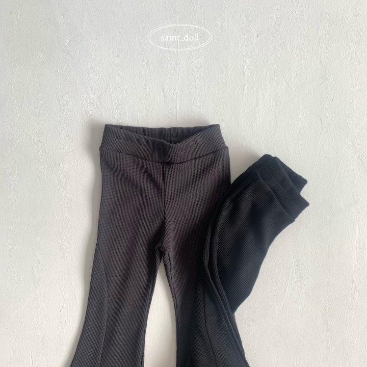 Saint Doll - Korean Children Fashion - #kidsstore - Cutline Bootcut Pants - 6