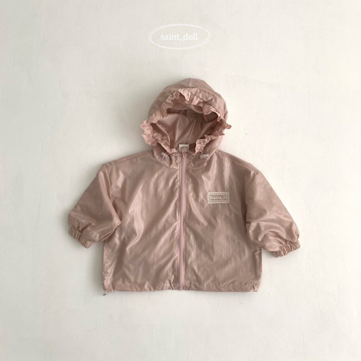 Saint Doll - Korean Children Fashion - #kidsstore - Frill Hood Jumper (Kids) - 7