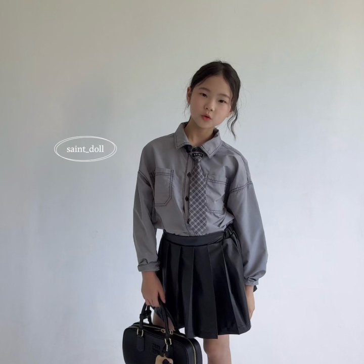 Saint Doll - Korean Children Fashion - #kidsstore - Stitch Hustle Shirt - 10