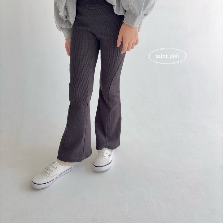 Saint Doll - Korean Children Fashion - #kidzfashiontrend - Cutline Bootcut Pants - 7