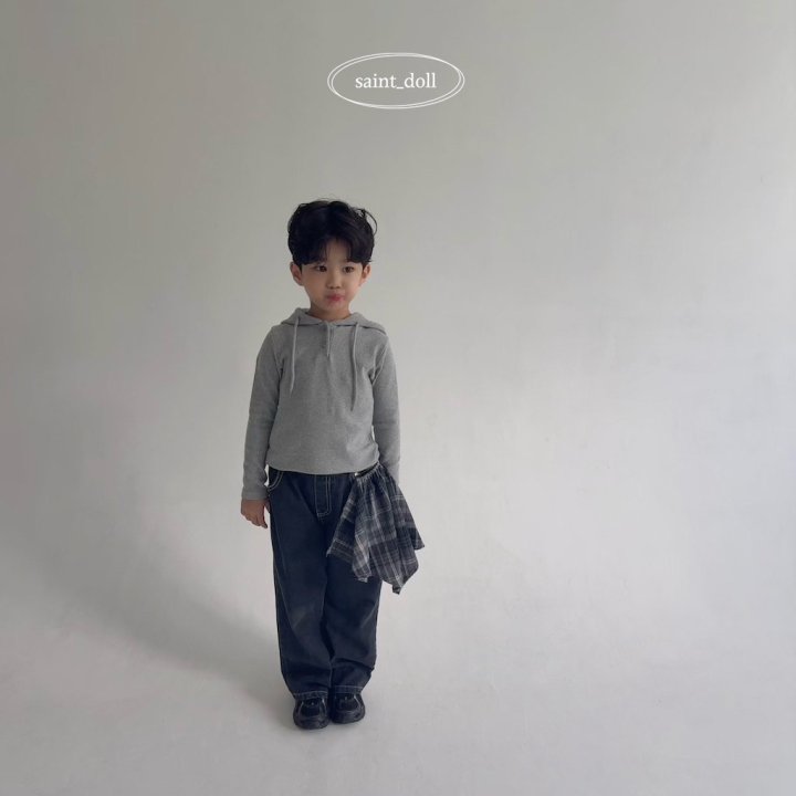 Saint Doll - Korean Children Fashion - #kidzfashiontrend - Snap Hoodie - 12
